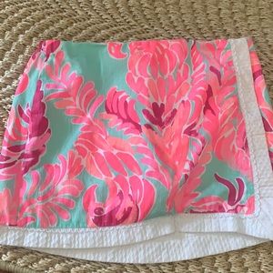 Lilly pulitzer skort size 12